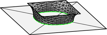 free boundary end