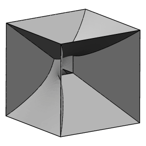 opaque cube